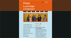Desktop Screenshot of diegoluzuriaga.com